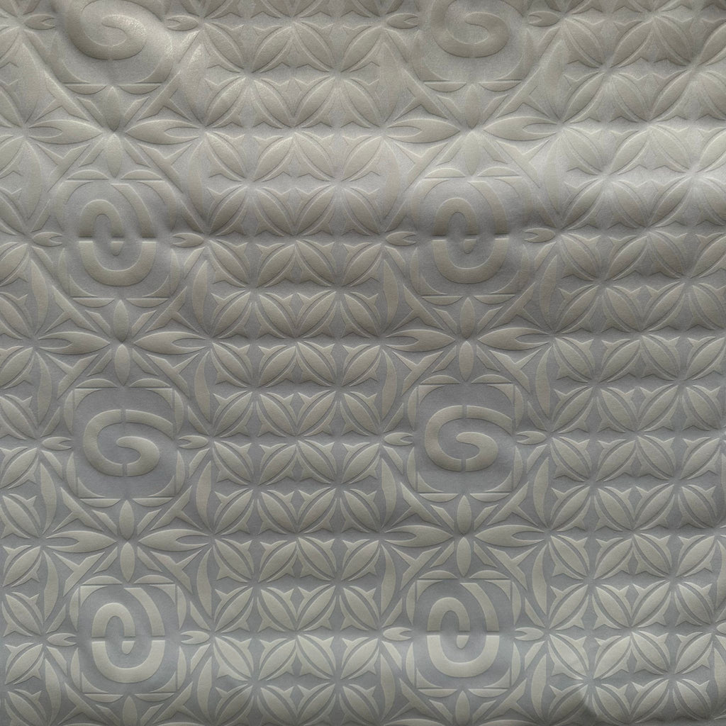 Poly Heavy Rubber WHT on White Print KRWM220D