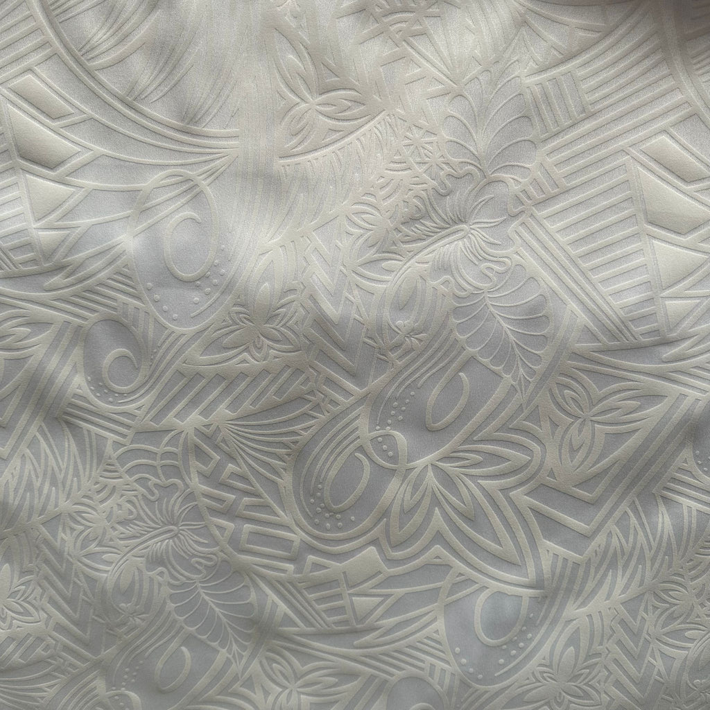 Poly Heavy Rubber WHT on White Print KRWM220D
