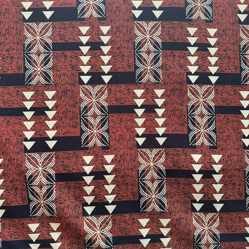 Printed Polyester Crush Fabric (KCRPMD3811D6)