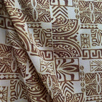 Printed Polyester Crush Fabric