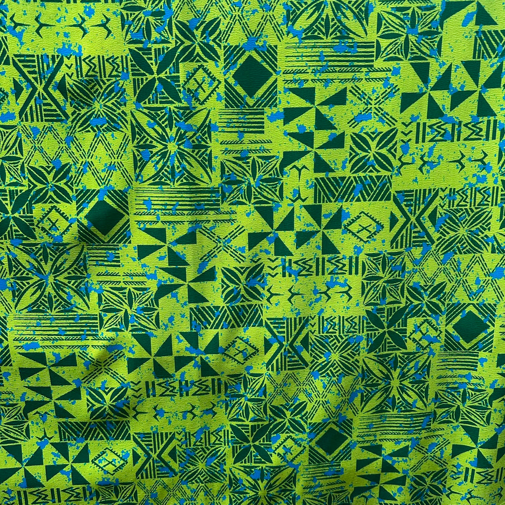 Printed Polyester Crush Fabric (KCRPMD3811D3)