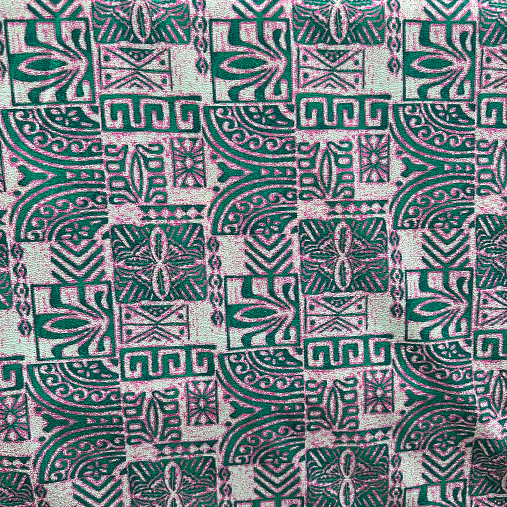 Printed Polyester Crush Fabric