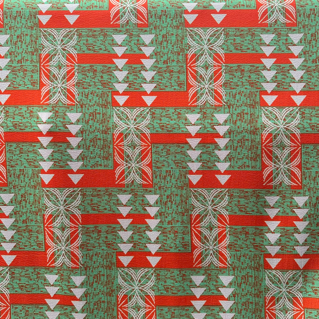 Printed Polyester Crush Fabric (KCRPMD3811D6)