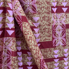 Printed Polyester Crush Fabric (KCRPMD3811D6)