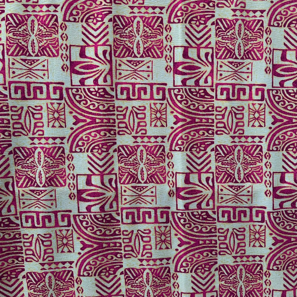 Printed Polyester Crush Fabric