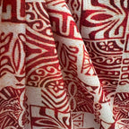 Printed Polyester Crush Fabric