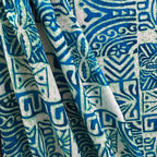 Printed Polyester Crush Fabric