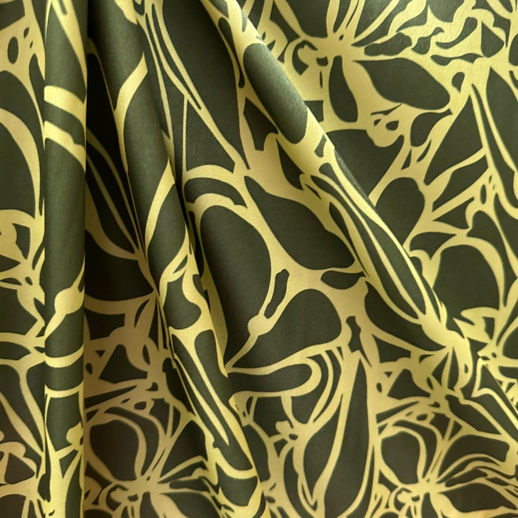 Poly Satin Maza Printed Fabric – 100% Polyester Satin