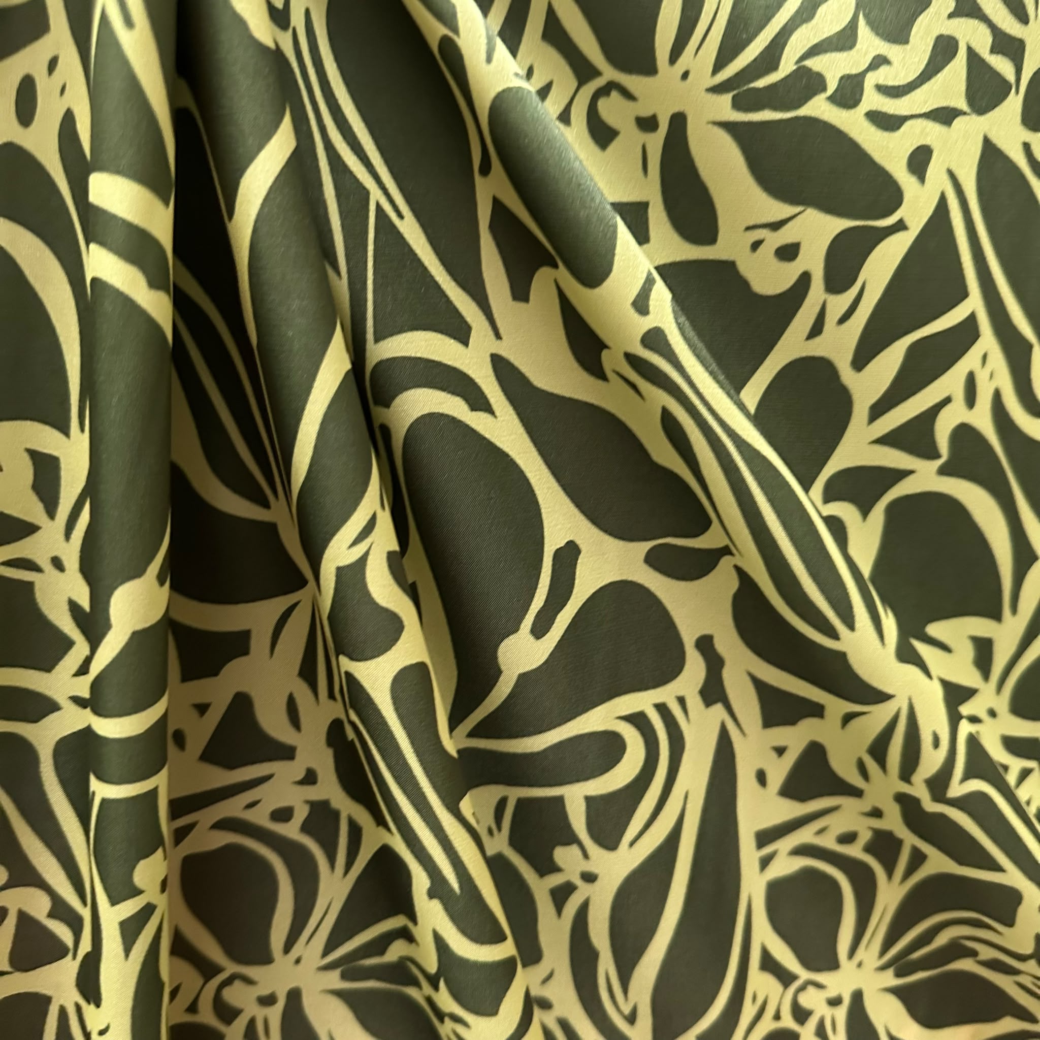 Poly Satin Maza Printed Fabric – 100% Polyester Satin