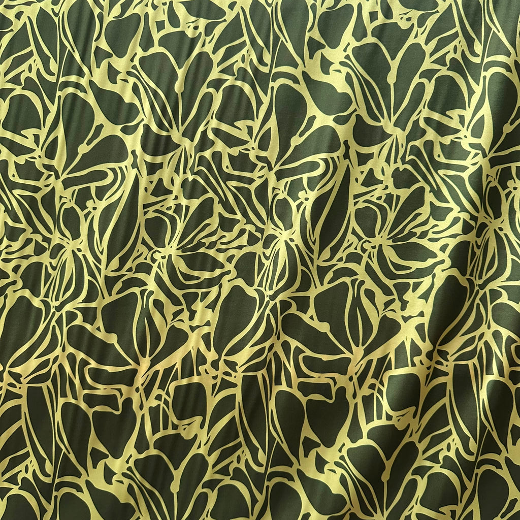 Poly Satin Maza Printed Fabric – 100% Polyester Satin