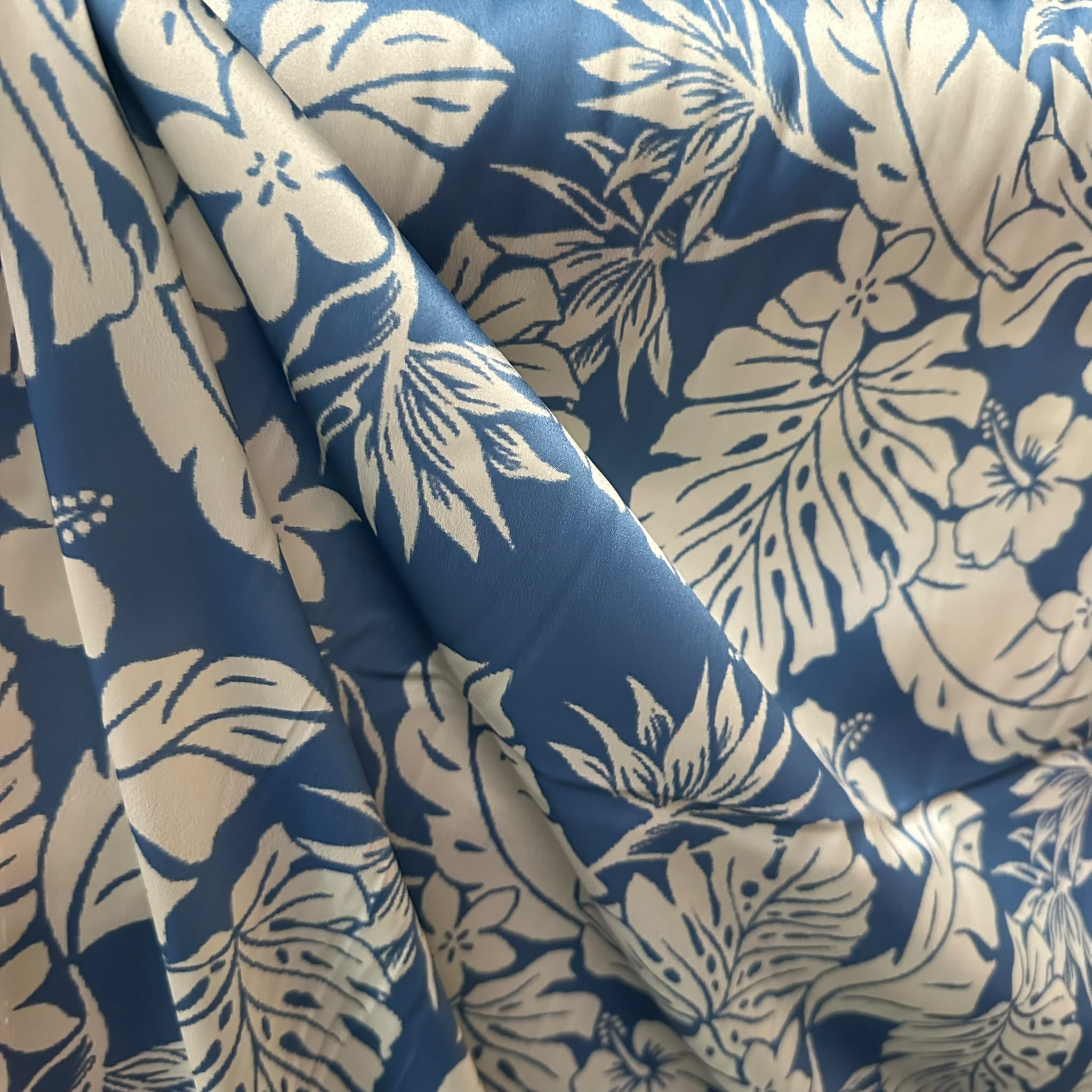 Poly Satin Maza Printed Fabric