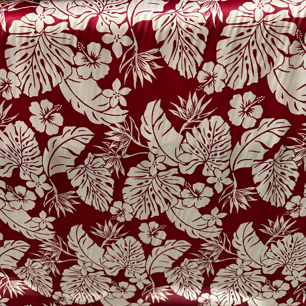 Poly Satin Maza Printed Fabric