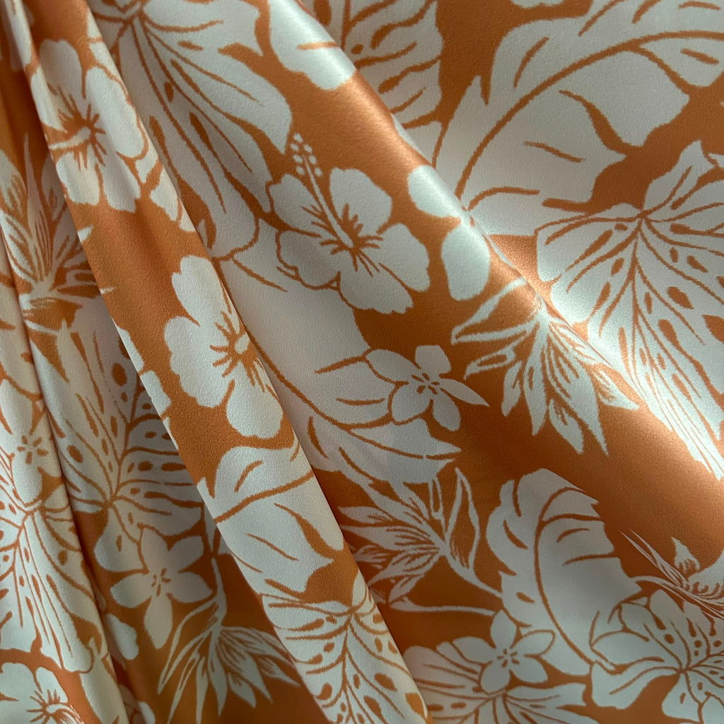 Poly Satin Maza Printed Fabric