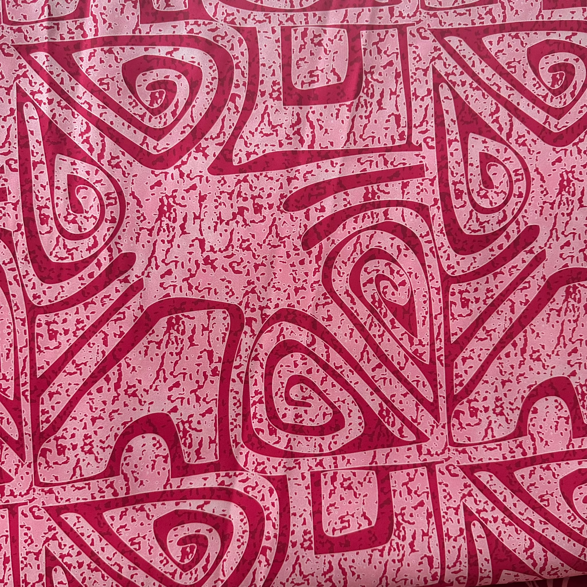 Poly Satin Maza Printed Fabric – Premium Polyester Satin
