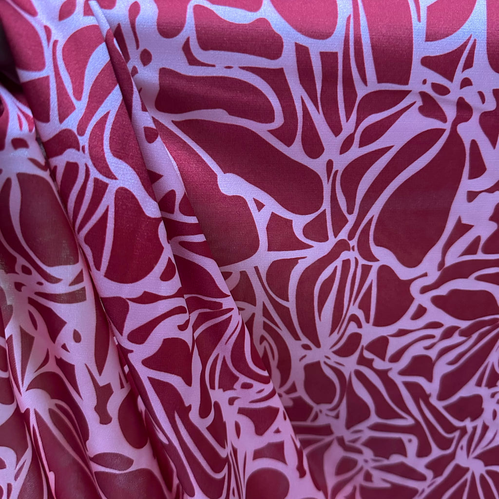 Poly Satin Maza Printed Fabric – 100% Polyester Satin