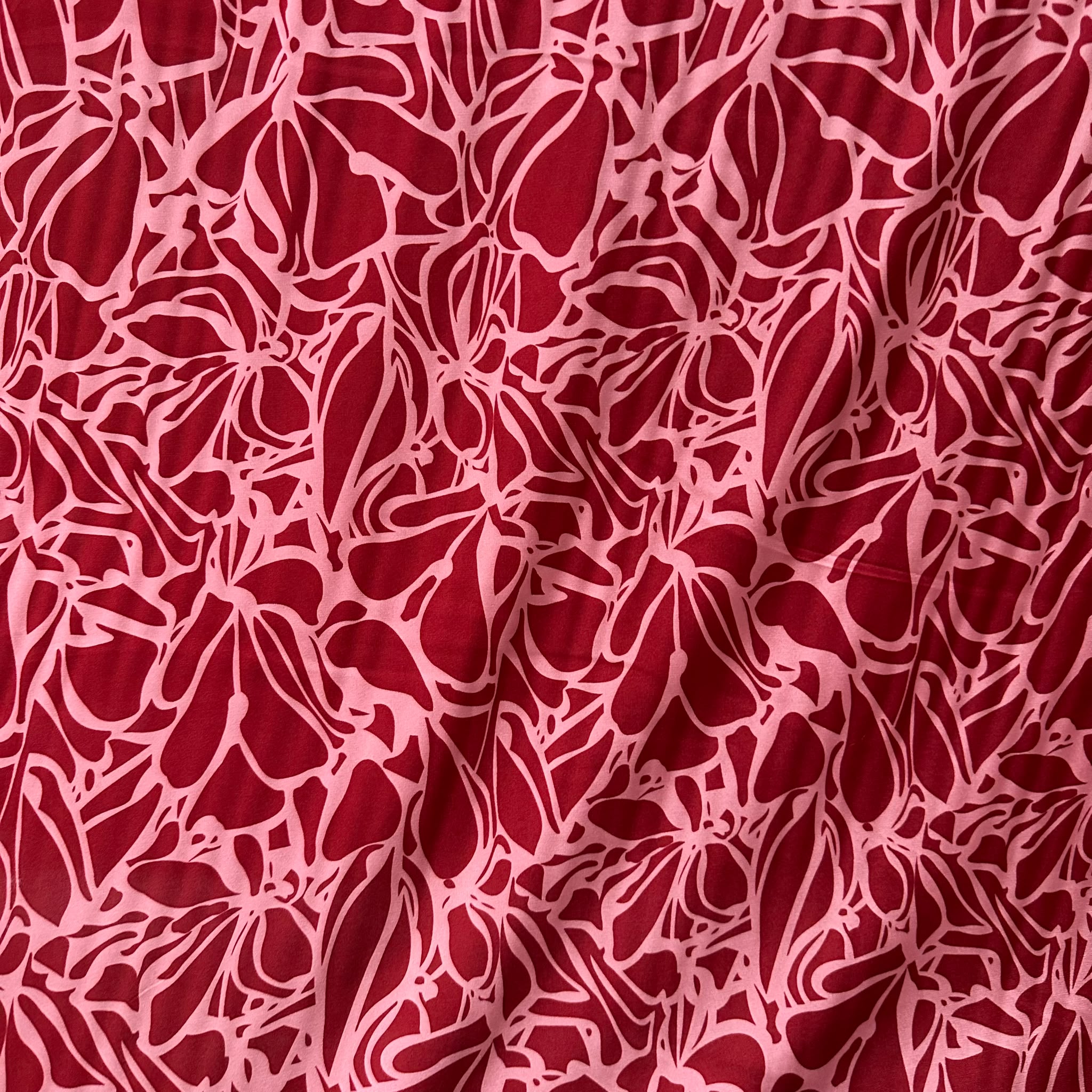 Poly Satin Maza Printed Fabric – 100% Polyester Satin