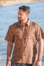 PREMIUM POLYESTER PRINTED SLUB SHIRT (SHTCSM228BD3)
